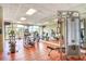Well-equipped gym featuring treadmills, ellipticals, and strength training equipment at 4800 S Ocean Blvd. # 708, North Myrtle Beach, SC 29582