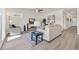 Comfortable living room with neutral tones, bright windows, and stylish decor at 500 Honeyhill Loop, Conway, SC 29526