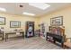 Cozy library with a vending machine, well-stocked bookshelves, artwork, and comfortable seating at 5001 Little River Rd. # 501E, Myrtle Beach, SC 29577