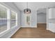 Bright dining area with views of the backyard and seamless flow to the kitchen at 5132 Little River Neck Rd., North Myrtle Beach, SC 29582