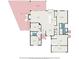Detailed floorplan showcasing layout with bedrooms, bathrooms, kitchen, living room, deck, and garage dimensions at 2934 Midiron Ct., Myrtle Beach, SC 29577