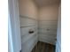 Spacious pantry with wire shelving for optimal organization and storage of food and household items at 553 Honeyhill Loop, Conway, SC 29526