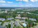An aerial shows the complex and its proximity to the beach and other communities at 5825 Catalina Dr. # 1034, North Myrtle Beach, SC 29582