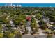 This aerial view highlights the property's location near the beach and the surrounding neighborhood at 710 Yucca Ave., Myrtle Beach, SC 29577