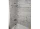 Modern shower with marble tile and new shower head at 880 Briarwood Dr., Myrtle Beach, SC 29572