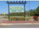 Signage for Peter Vaught Sr. Boating Facility at 880 Briarwood Dr., Myrtle Beach, SC 29572