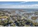 Beautiful aerial view of Murrells Inlet with waterways, the Atlantic Ocean, and residential areas at 948 Jackline Place # 201, Murrells Inlet, SC 29576