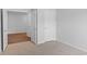 Bedroom entrance with a closet, and beige carpet at 993 Cherrystone Loop, Conway, SC 29526