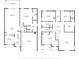 Detailed floor plan showcasing the layout of the home's two stories at 101 Cowan Pl., Myrtle Beach, SC 29588