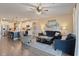 Spacious open-concept living area, showcasing living room, kitchen, and dining areas at 101 Cowan Pl., Myrtle Beach, SC 29588