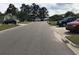 Quiet residential street featuring well-maintained homes, showcasing a peaceful and inviting neighborhood setting at 212 Weyburn St., Myrtle Beach, SC 29579