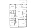 Detailed floor plan showcasing the layout of the home including bedrooms, baths, and living areas at 2488 Oriole Dr., Murrells Inlet, SC 29576