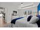 Bright main bedroom with trey ceiling, TV, and ensuite bathroom at 255 Augusta Green Way, Myrtle Beach, SC 29579