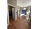 The bathroom features a soaking tub, glass-enclosed shower, and dual vanities for a luxurious and functional space at 4016 Atalaya Pl., Myrtle Beach, SC 29579