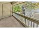 View from the balcony showing landscaping and adjacent buildings at 404 72Nd Ave. N # 206, Myrtle Beach, SC 29572