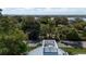 Rooftop deck with seating offers panoramic views of the surrounding landscape and water at 4240 Highway 17 Business, Murrells Inlet, SC 29576