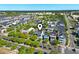 Charming community featuring colorful homes, mature trees, and well-maintained streetscapes create an inviting neighborhood at 524 Farrow Pkwy., Myrtle Beach, SC 29577