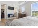 Bright bedroom featuring modern style and décor with plenty of natural light at 524 Farrow Pkwy., Myrtle Beach, SC 29577