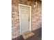 Inviting front door with 'Welcome' mat and visible unit number at 5801 Oyster Catcher Dr. # 912, North Myrtle Beach, SC 29582