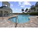 Inviting pool area with a spa and nearby gazebo, perfect for relaxation and leisure at 601 Retreat Beach Circle # 215, Pawleys Island, SC 29585