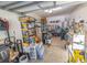 The home's garage is spacious and provides ample storage space at 93 Weatherboard Ct., Pawleys Island, SC 29585