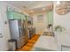 Updated kitchen with stainless steel appliances, ample storage, and modern design at 93 Weatherboard Ct., Pawleys Island, SC 29585