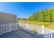 View from the wood deck overlooking a natural wooded area at 105 Villa Mar Dr. # C-1, Myrtle Beach, SC 29579