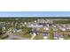Neighborhood aerial view of a well maintained home, landscape, and pond at 233 Astoria Park Loop, Conway, SC 29526