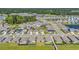 Birds eye view of a neighborhood featuring well-kept homes and landscaping at 2771 Eclipse Dr., Myrtle Beach, SC 29577