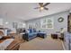 Spacious living room with a comfortable sofa, dining area and ample natural light at 2771 Eclipse Dr., Myrtle Beach, SC 29577