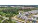 Aerial view of a suburban neighborhood, highlighting the community and surrounding green space at 742 Woodside Dr., Conway, SC 29526