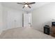 Bedroom with double closets, carpet flooring and natural light at 742 Woodside Dr., Conway, SC 29526