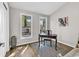 Cozy office space with natural light and a view of the backyard at 130 Ashton Circle, Myrtle Beach, SC 29588