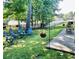 A well-maintained backyard, complete with patio, seating and landscaping for a relaxing outdoor experience at 147 Marsh Deer Place, Surfside Beach, SC 29575