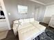 Comfortable seating area features a pull-out sofa, a coffee table, and beach-themed decorations at 2001 S Ocean Blvd. S # 511, Myrtle Beach, SC 29577