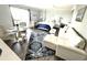 Open-concept condo layout with a sleeping area, kitchenette, seating area, and balcony access at 2001 S Ocean Blvd. S # 511, Myrtle Beach, SC 29577