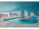 Inviting indoor lazy river with poolside seating, creating a relaxing aquatic experience at 2711 S Ocean Blvd. # 621, North Myrtle Beach, SC 29582
