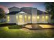 Backyard featuring a patio, vinyl siding, and a lush lawn at 3300 Prioloe Dr., Myrtle Beach, SC 29588