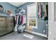 Walk-in closet with lots of racks, shelving, and natural light from the window at 3300 Prioloe Dr., Myrtle Beach, SC 29588