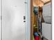 Convenient laundry room/closet with appliances and storage at 5000 N Ocean Blvd. # B-1, North Myrtle Beach, SC 29582