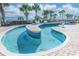 Inviting lazy river with clear blue water, decorative dolphins and lush landscaping, perfect for relaxation and recreation at 5300 N Ocean Blvd. # 922, Myrtle Beach, SC 29572