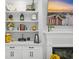 Built-in shelves and fireplace in living room offering storage and display space at 756 Waterbridge Blvd., Myrtle Beach, SC 29579