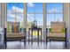 Beautiful Sunroom featuring wicker furniture and tranquil views at 756 Waterbridge Blvd., Myrtle Beach, SC 29579