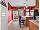 Bright kitchen featuring an island, stainless steel appliances, modern lighting, and a breakfast bar for casual dining at 1046 Palisade Circle # 1046, Myrtle Beach, SC 29577