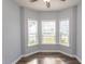Bedroom with wood flooring and bay window at 107 Carolines Cove Ct., Myrtle Beach, SC 29588