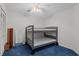 Bedroom features a bunk bed, perfect for maximizing space and accommodating guests at 1095 Plantation Dr. W # 29 N, Little River, SC 29566