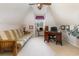 Bright home office featuring ample desk space, comfortable seating, and a window view at 124 Windmeadows Dr., Conway, SC 29526