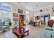 Inviting living room with tile flooring, dining area, and a glimpse into the kitchen at 1249 Trent Dr., Murrells Inlet, SC 29576