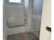 Bathroom with a new tub and a shower insert, plumbed and ready for drywall and custom finishes at 135 Stonewall Circle # 7-2, Longs, SC 29568