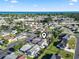 Stunning aerial view showcasing a vibrant community with meticulously maintained lawns near the coast at 1411 Turkey Ridge Rd. # 30-B, Surfside Beach, SC 29575